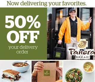 panera delivery order